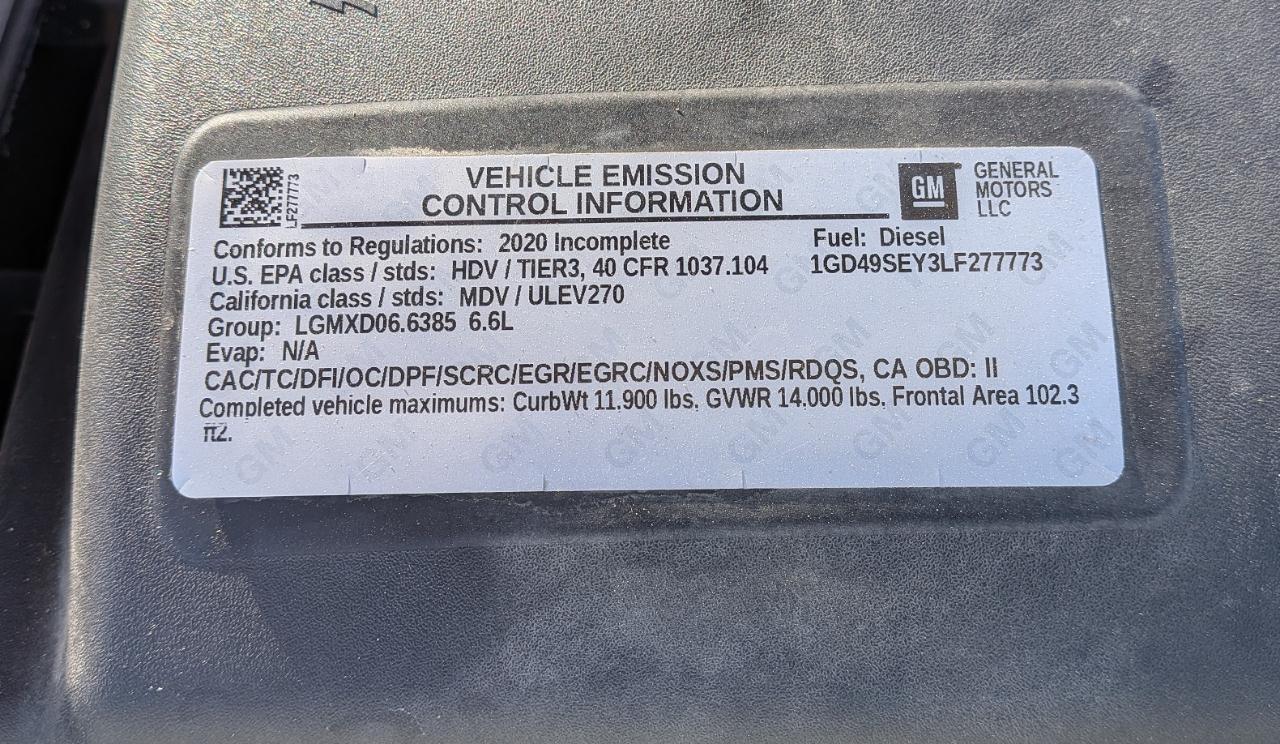 GMC Sierra 3500HD Base Crew Cab 4WD 2020