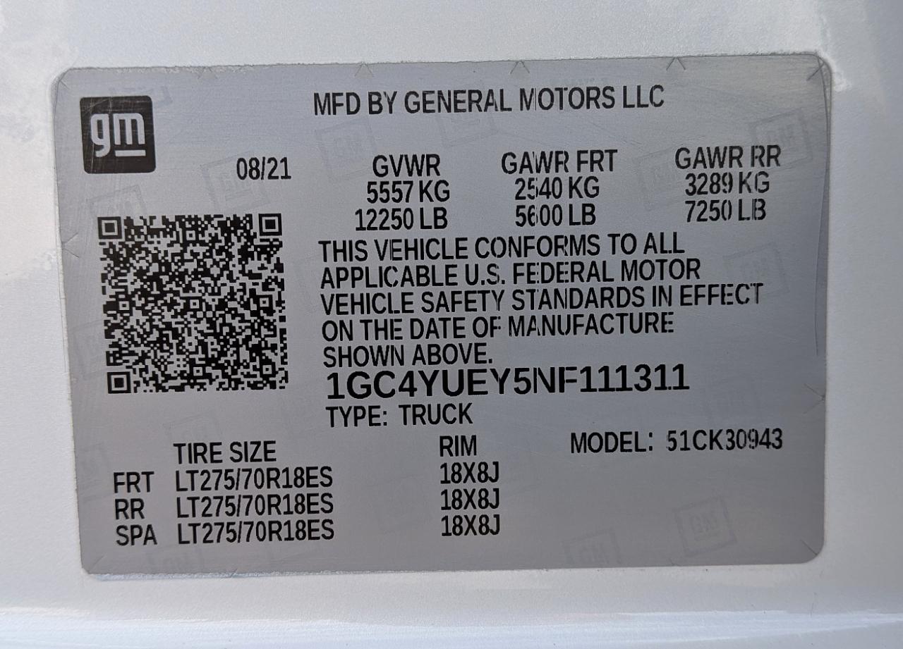 Chevrolet Silverado 3500HD LTZ Crew Cab Long Box 4WD 2022