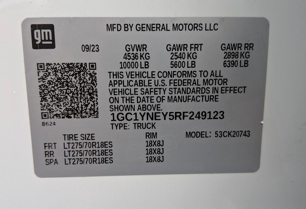 Chevrolet Silverado 2500HD LT Crew Cab Short Box 4WD 2024