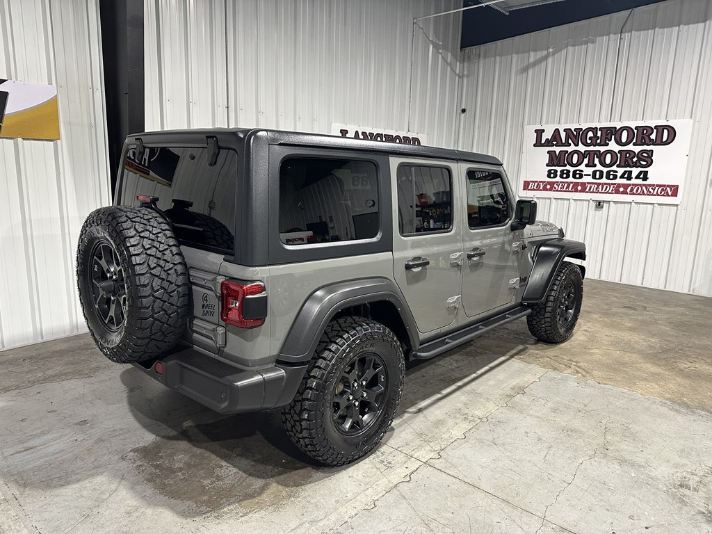 Jeep Wrangler Unlimited Willys 4x4 2021