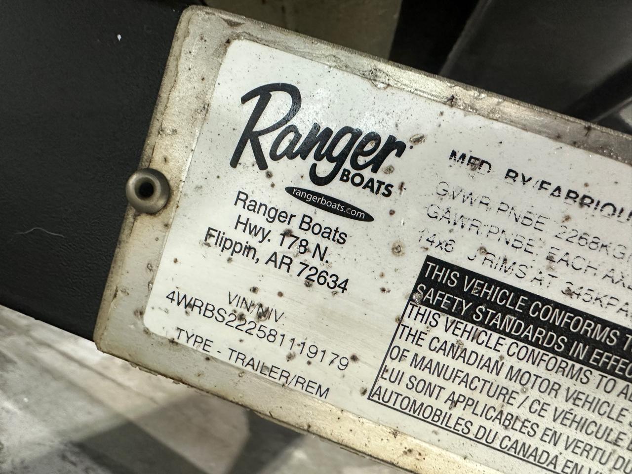 Ranger Boat Z21  2008