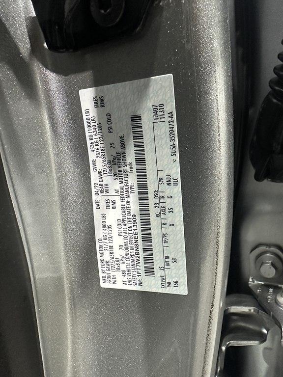 Ford Super Duty F-250 SRW Lariat 4WD Crew Cab 6.75' Box 2022