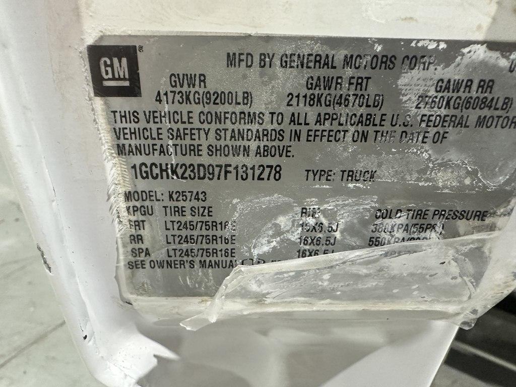 Chevrolet Silverado 2500HD Classic 4WD Crew Cab 153" LT3 2007