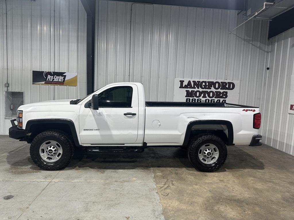 2015 Chevrolet Silverado 2500HD Built After Aug 14 4WD Reg Cab 133.6" Work Truck