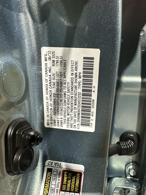 Honda CR-V 2WD 5dr EX-L 2012