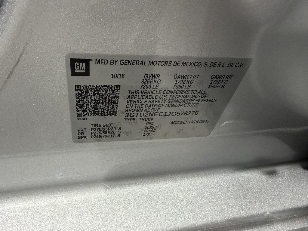GMC Sierra 1500 SLT Crew Cab Short Bed 4WD 2018
