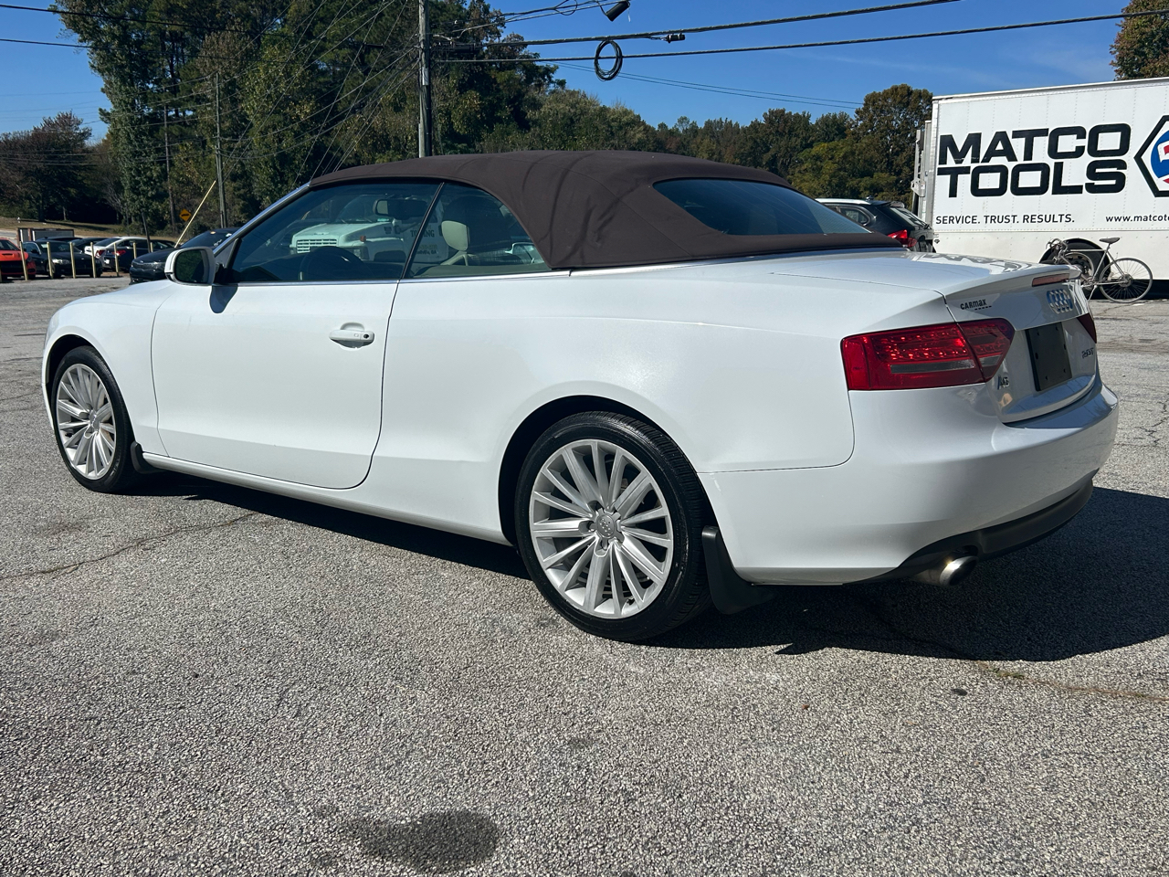 Audi A5 Cabriolet 2.0T FrontTrak Multitronic 2012 Audi A5 Cabriolet 2.0T FrontTrak Multitronic 2012