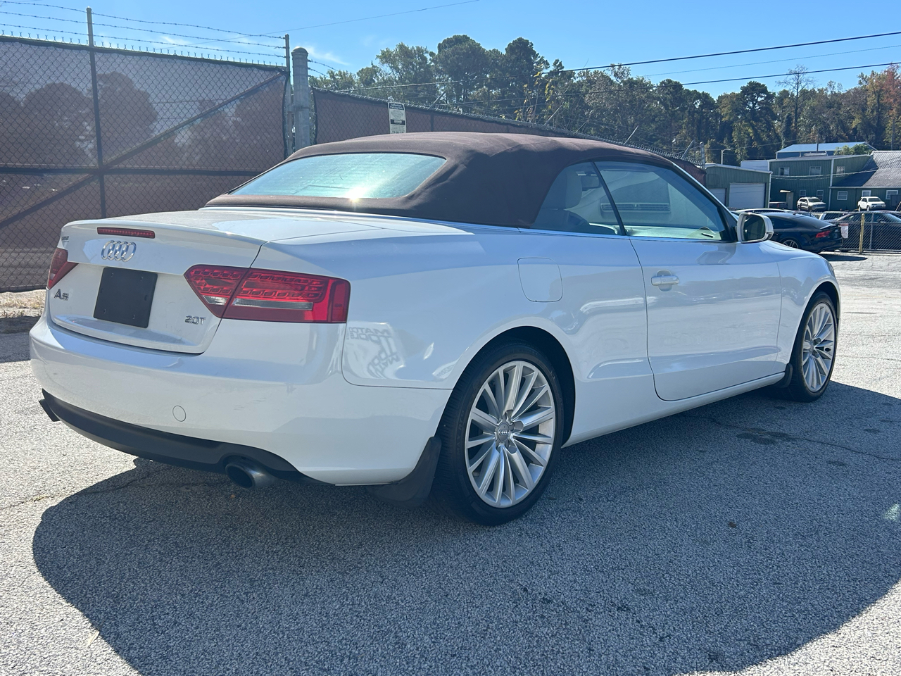 Audi A5 Cabriolet 2.0T FrontTrak Multitronic 2012 Audi A5 Cabriolet 2.0T FrontTrak Multitronic 2012
