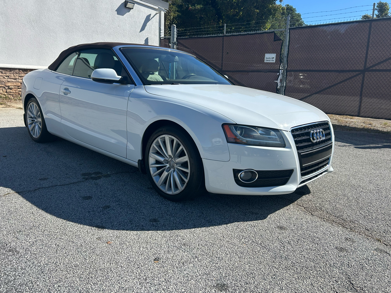 Audi A5 Cabriolet 2.0T FrontTrak Multitronic 2012 Audi A5 Cabriolet 2.0T FrontTrak Multitronic 2012