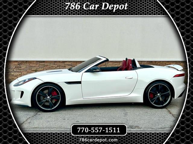 White 2014 Jaguar F-TYPE S Convertible RWD Convertible Rear-Wheel Drive Automatic
