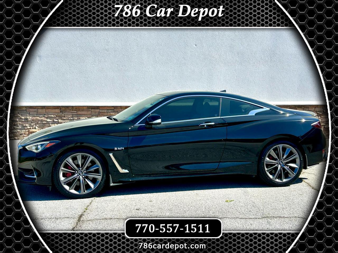 2018 Infiniti Q60 Red Sport 400 AWD