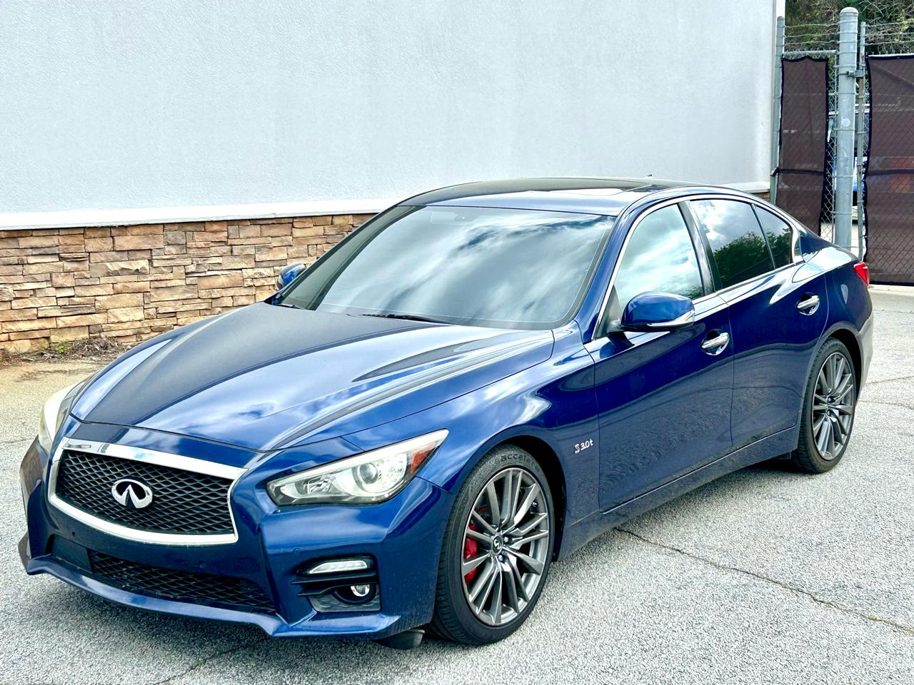 Infiniti Q50 Red Sport 400 2017
