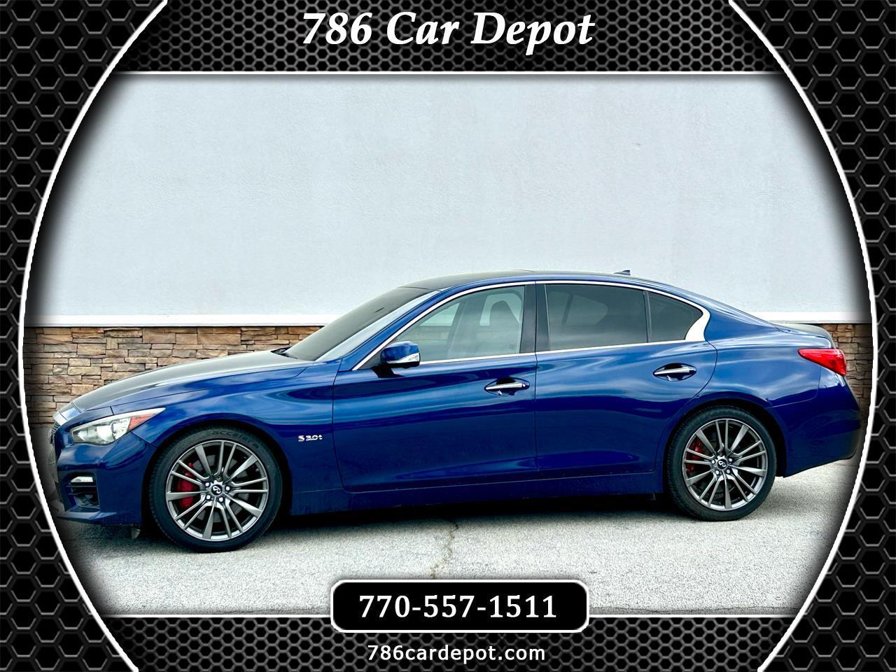 2017 Infiniti Q50 Red Sport 400