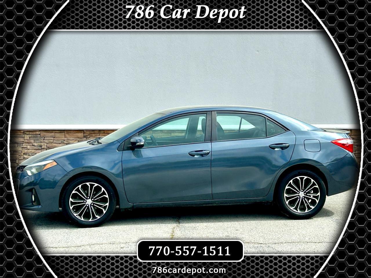 Toyota Corolla S 4D Sedan 2015