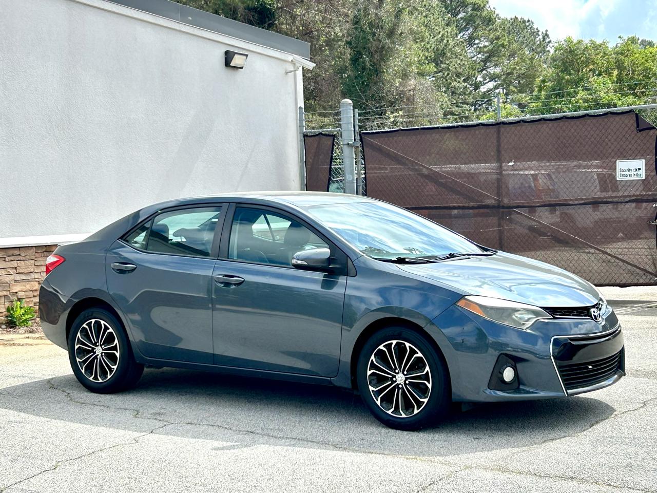 Toyota Corolla S 4D Sedan 2015