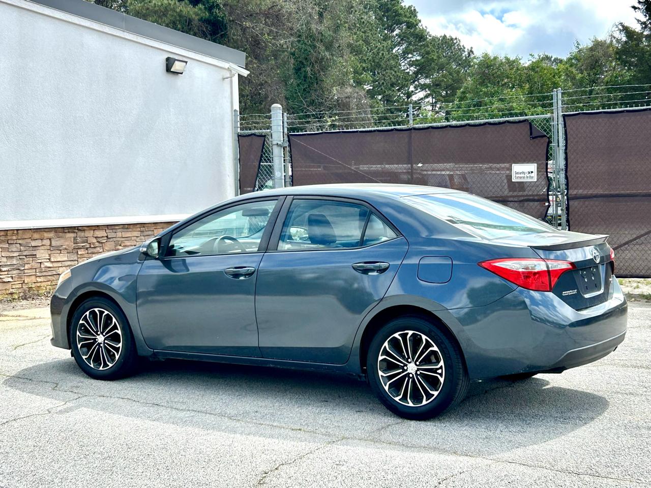 Toyota Corolla S 4D Sedan 2015