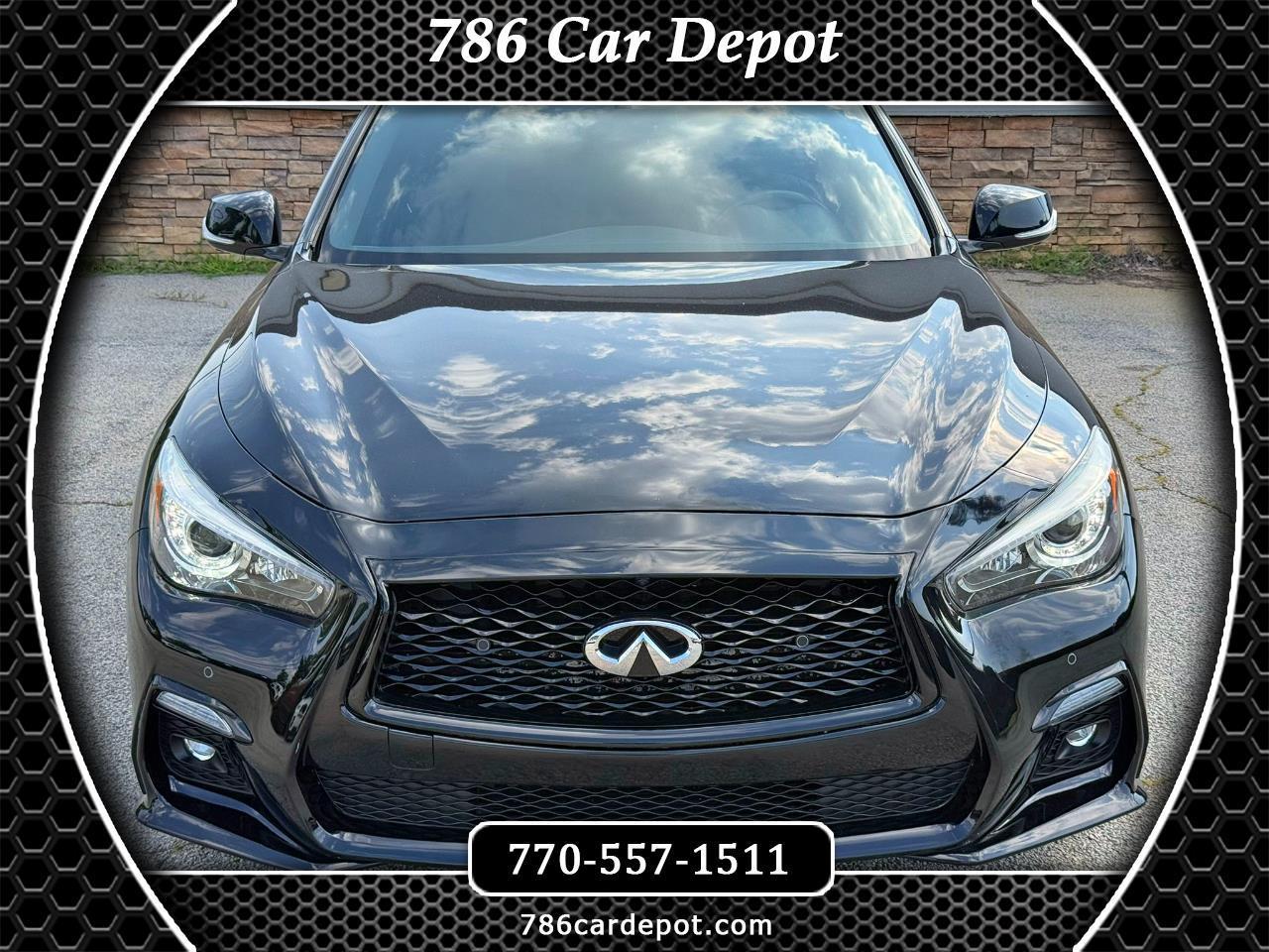 2018 Infiniti Q50 Red Sport 400
