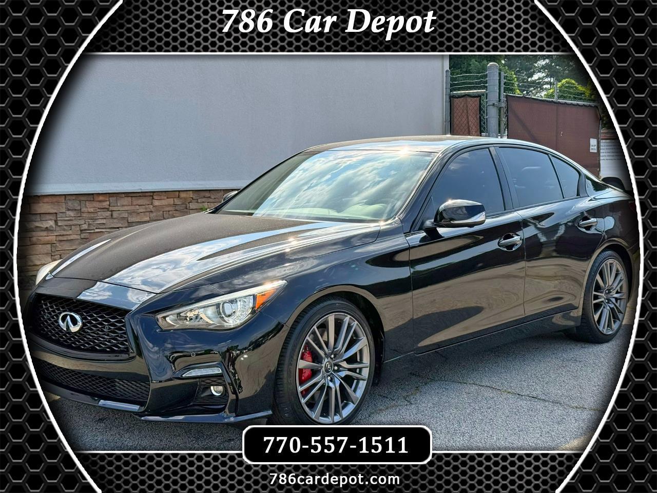 2018 Infiniti Q50 Red Sport 400
