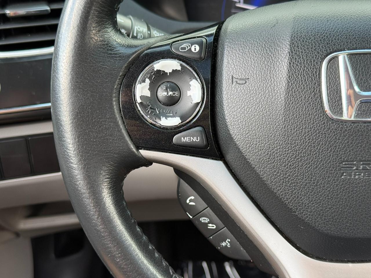 Honda Civic EX-L Sedan CVT 2015