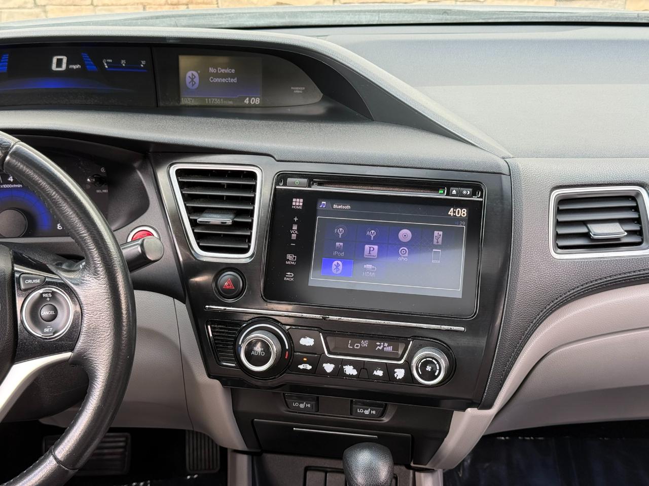 Honda Civic EX-L Sedan CVT 2015