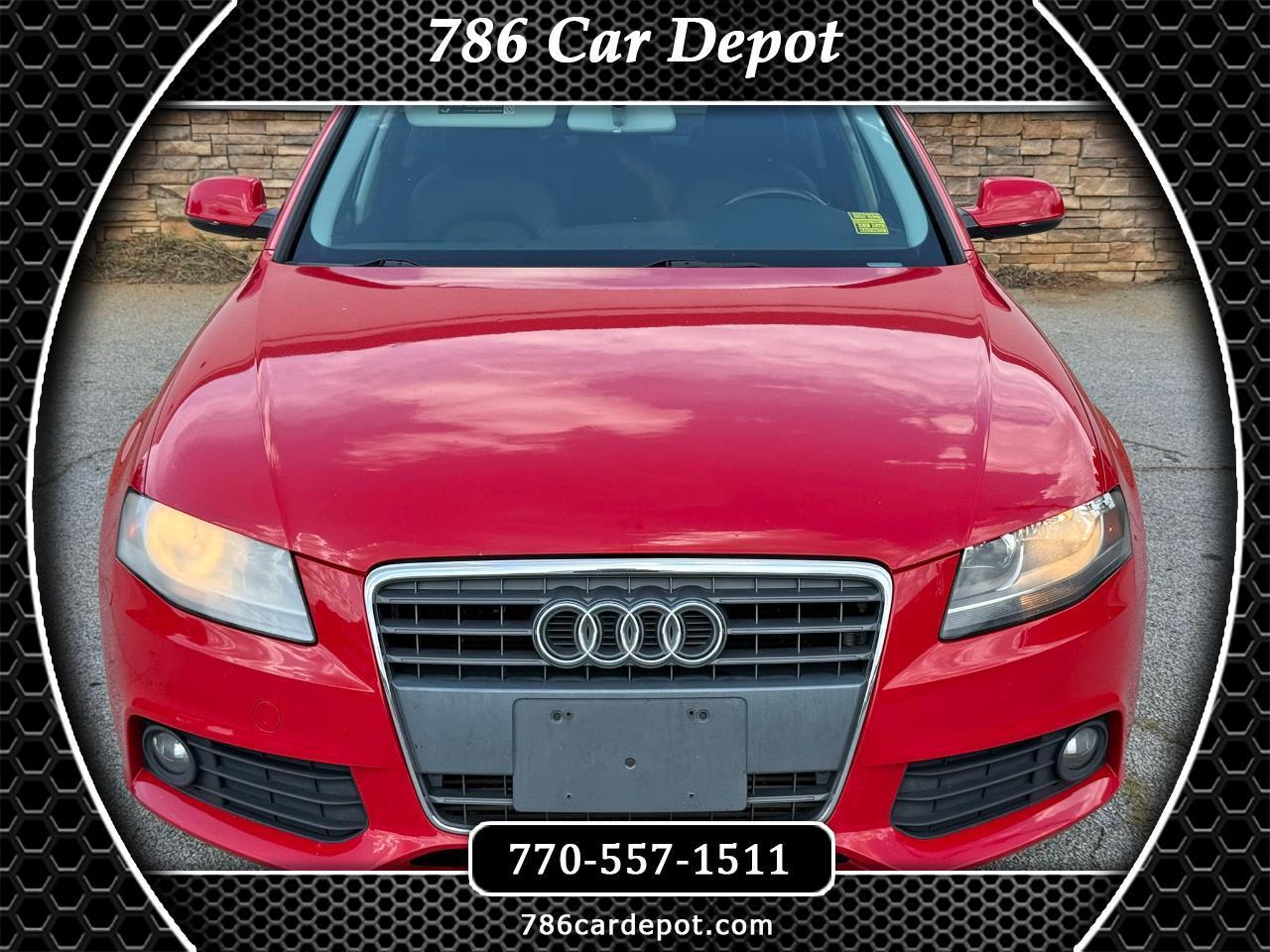 2010 Audi A4 2.0 T Sedan FrontTrak Multitronic