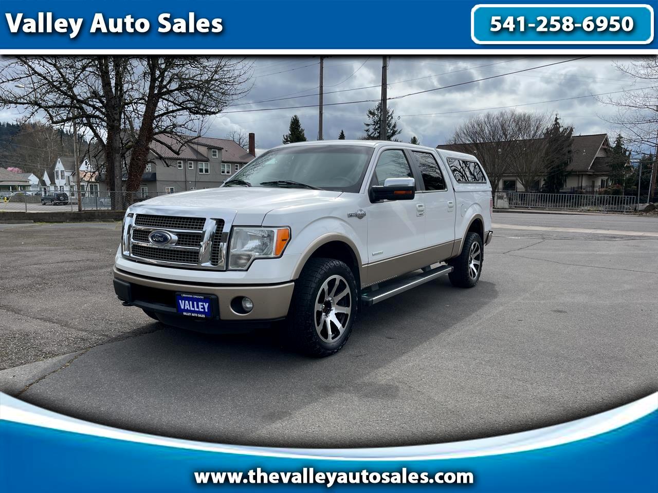 Ford F-150 King-Ranch SuperCrew 5.5-ft. Bed 4WD 2012
