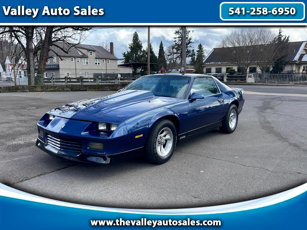 Chevrolet Camaro 2dr Coupe RS 1989