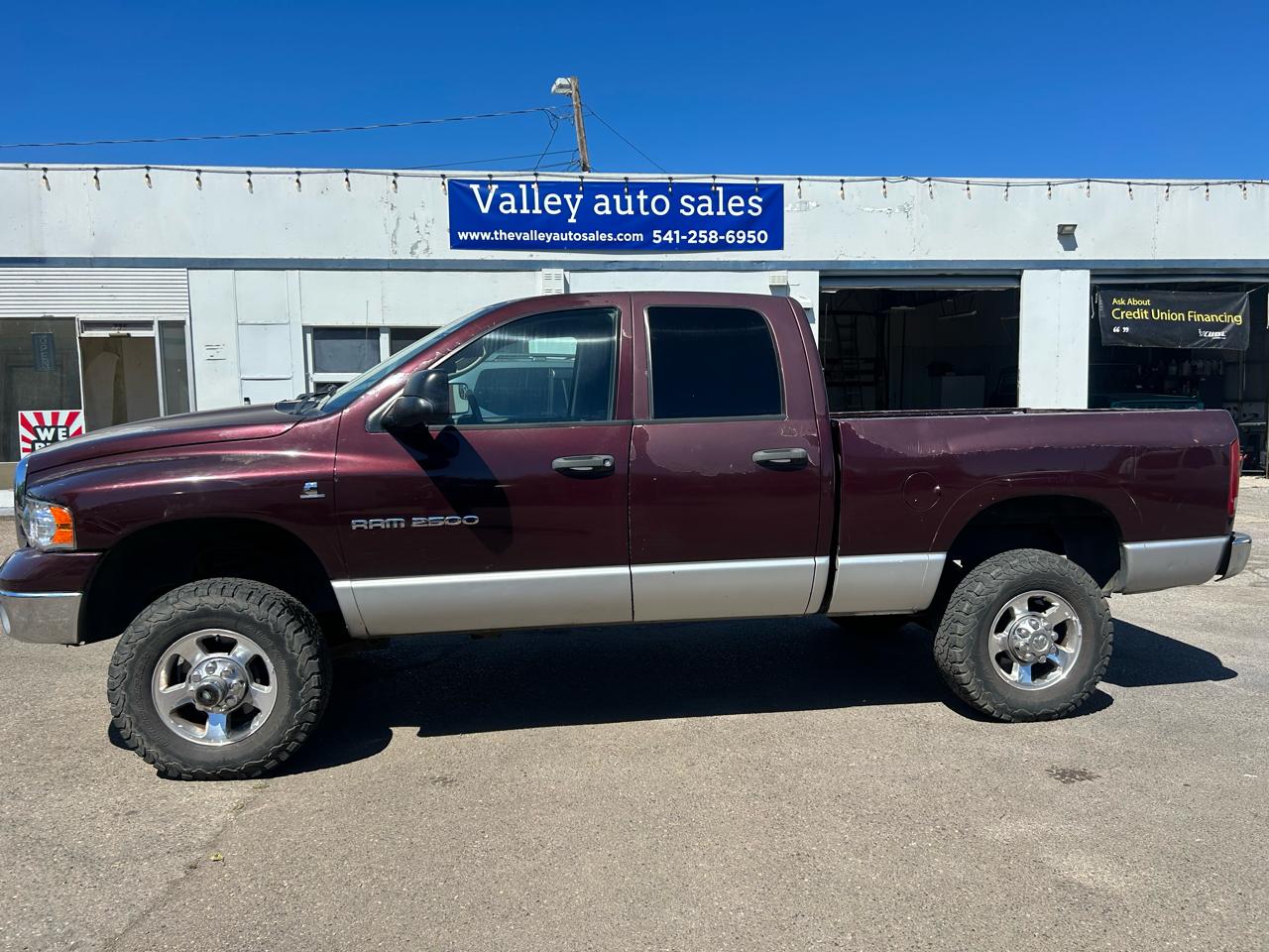 2004 Dodge Ram 2500 4WD Quad Cab 160.5" SLT
