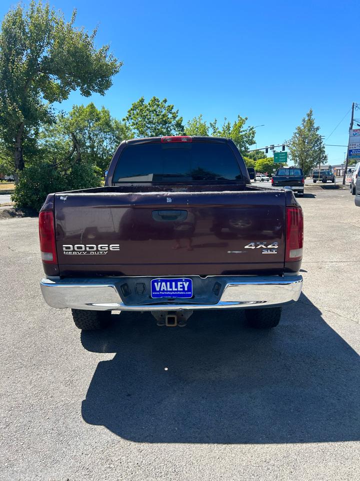 Dodge Ram 2500 4WD Quad Cab 160.5" SLT 2004