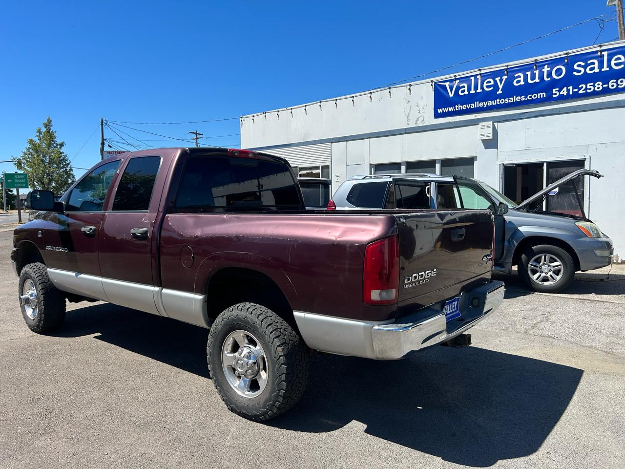 Dodge Ram 2500 4WD Quad Cab 160.5" SLT 2004