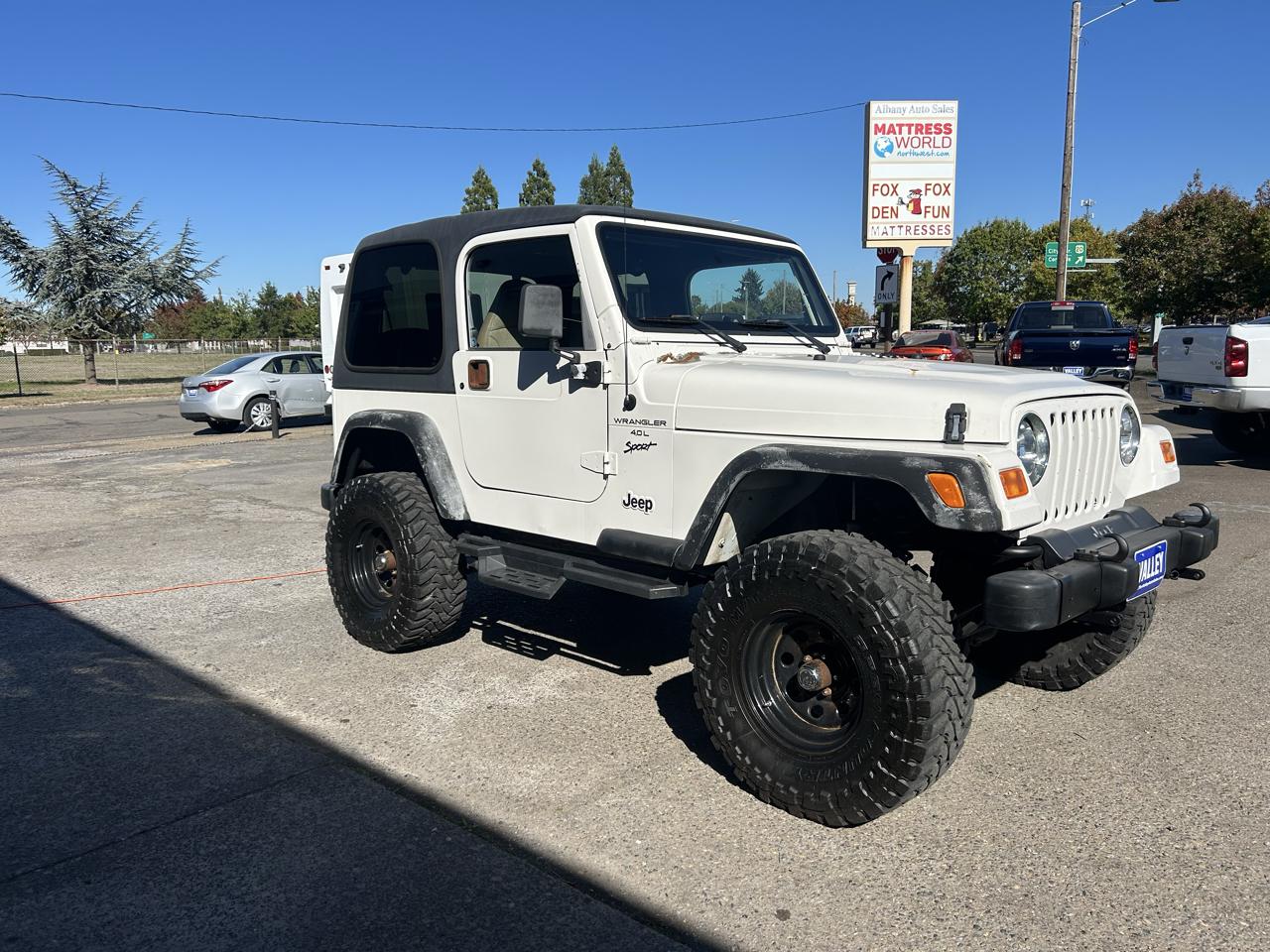 2001 Jeep Wrangler 2dr Sport