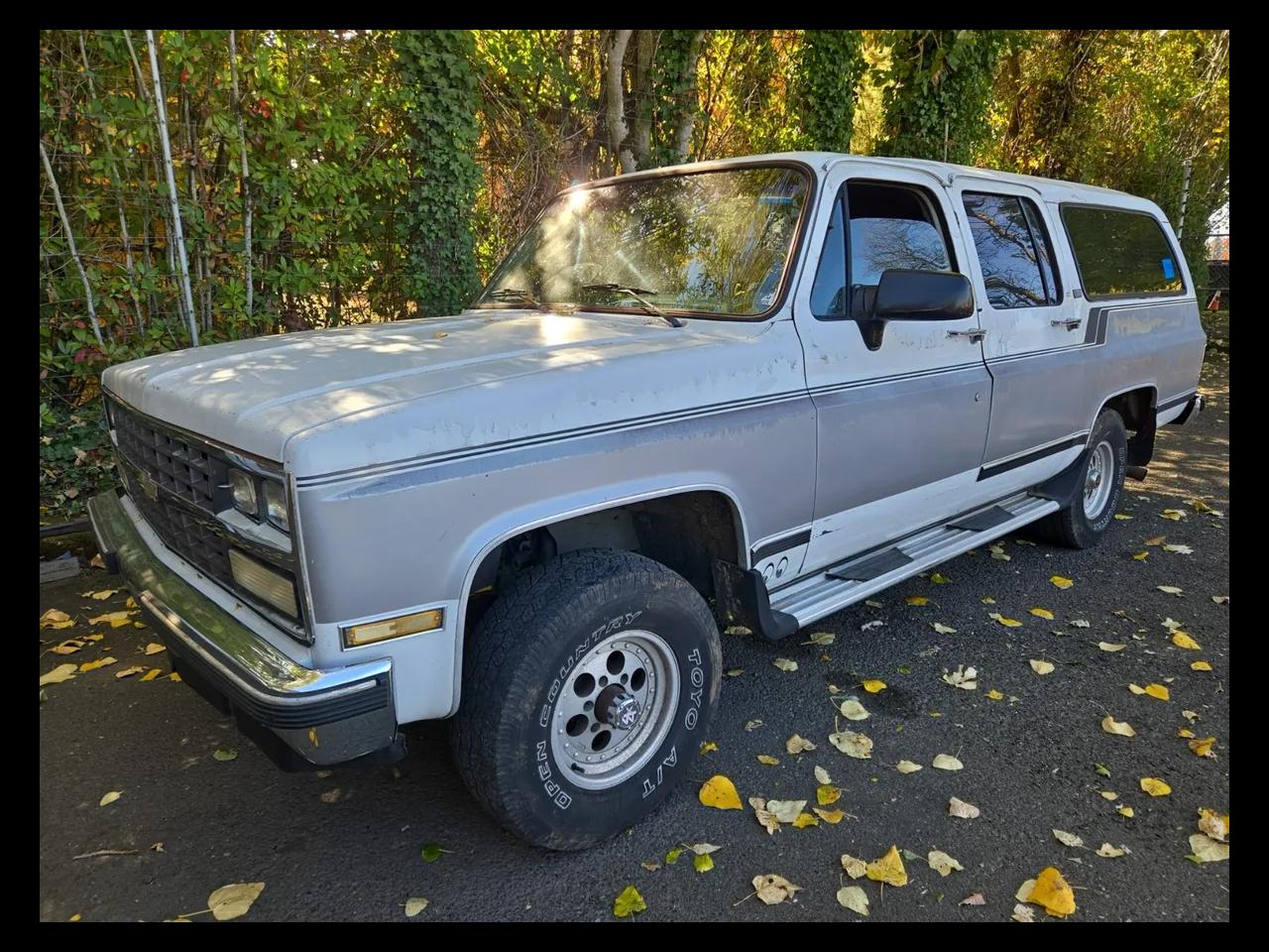 1990 Chevrolet Suburban 1500 Panel Doors 4WD