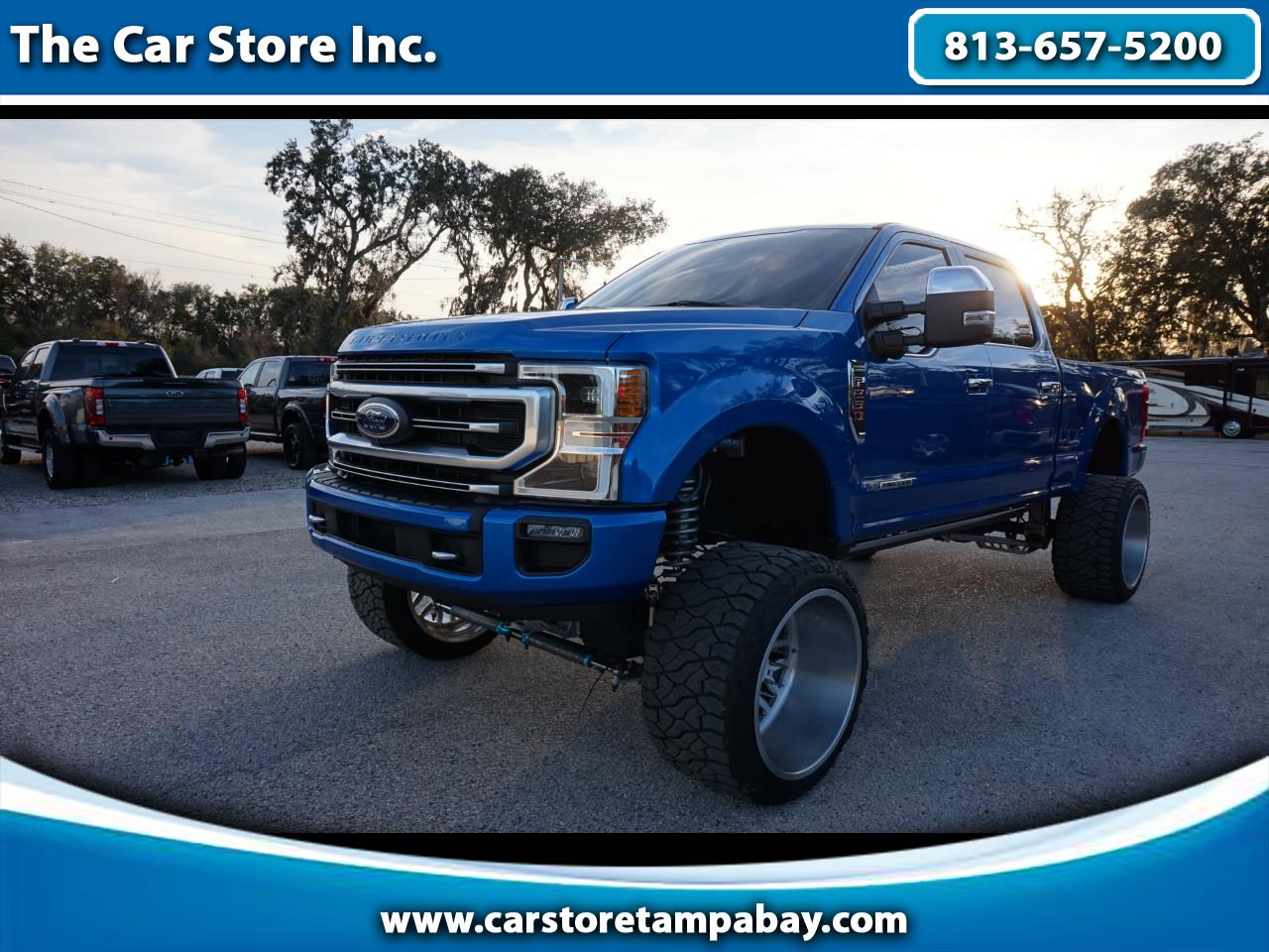 Used 2021 Ford F250 SD PLATINUM EDITION LIFTED KING SHOCKS