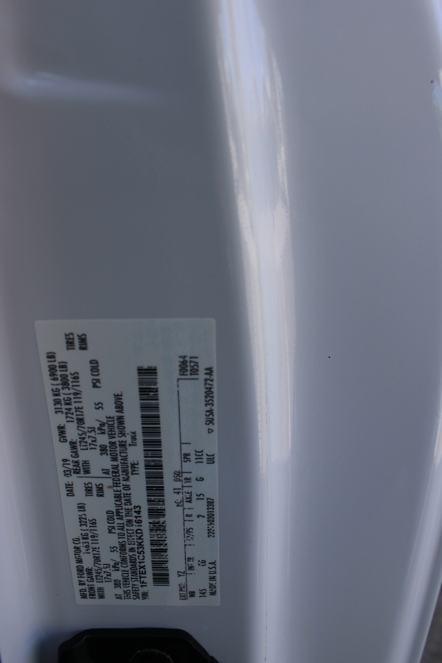 Ford F-150 XL SuperCab 6.5-ft. Bed 2WD 2019