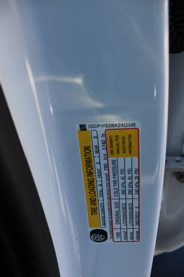 Chevrolet Silverado 1500 LT Trail Boss Crew Cab 4WD 2019