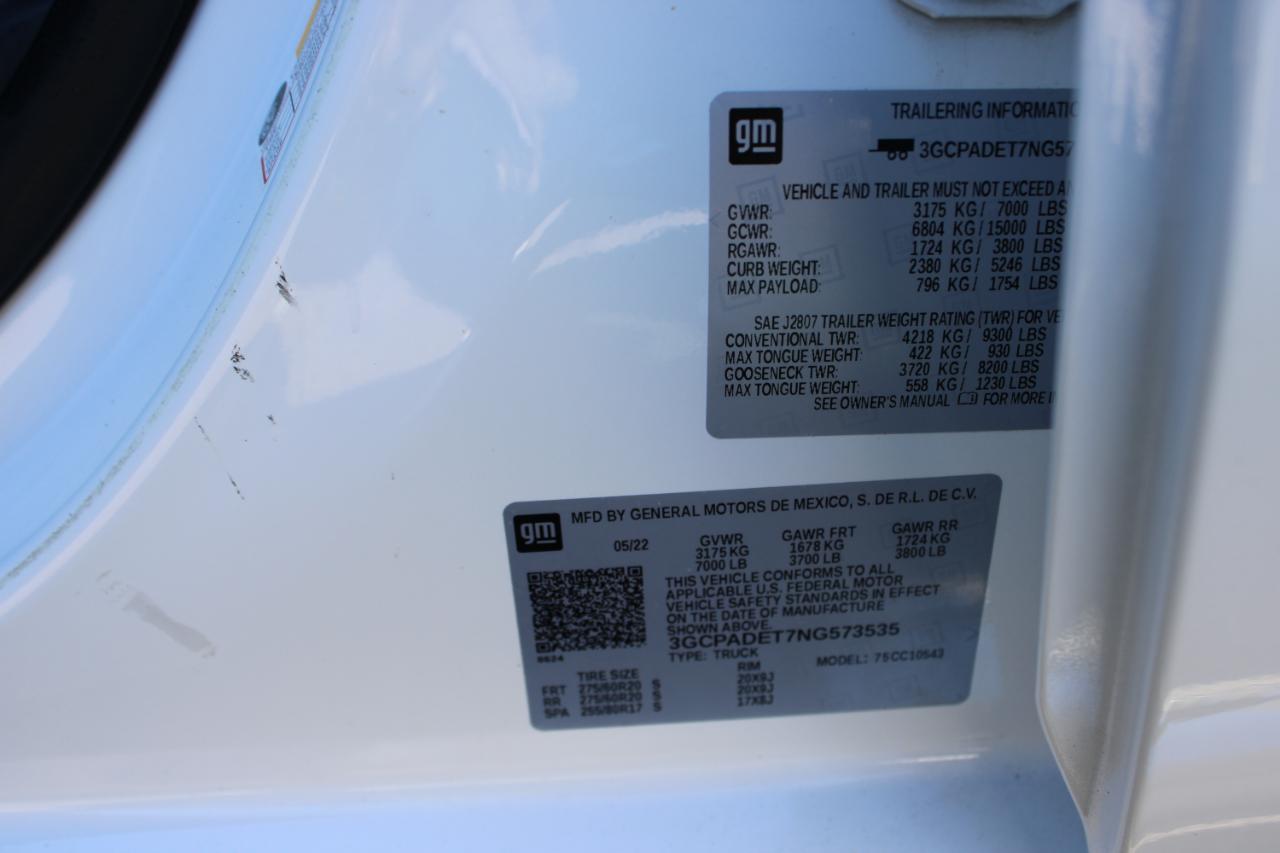 Chevrolet Silverado 1500 RST Crew Cab 2WD 2022