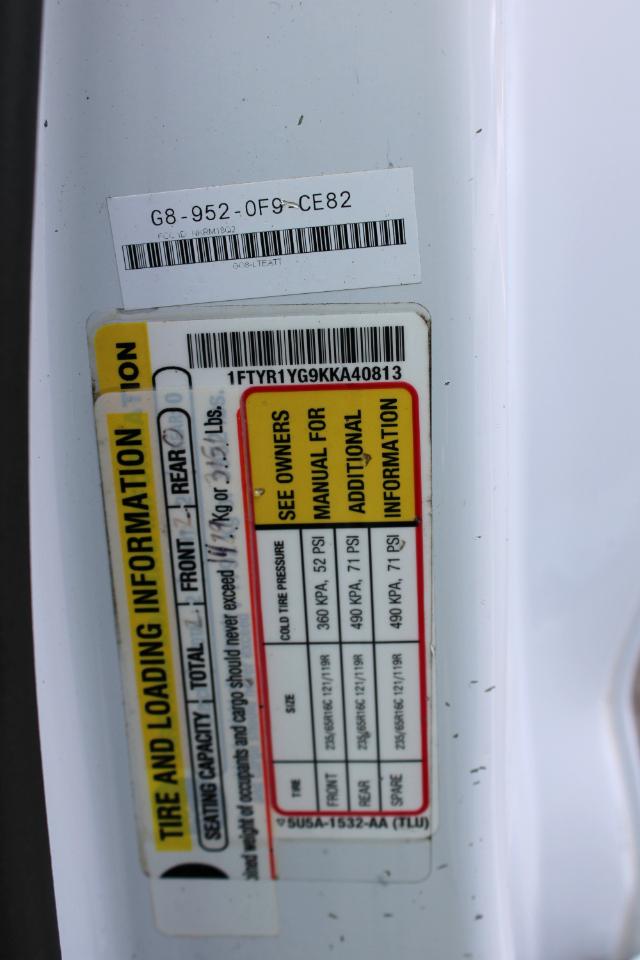 Ford Transit 250 Van Low Roof w/Sliding Pass. 130-in. WB 2019