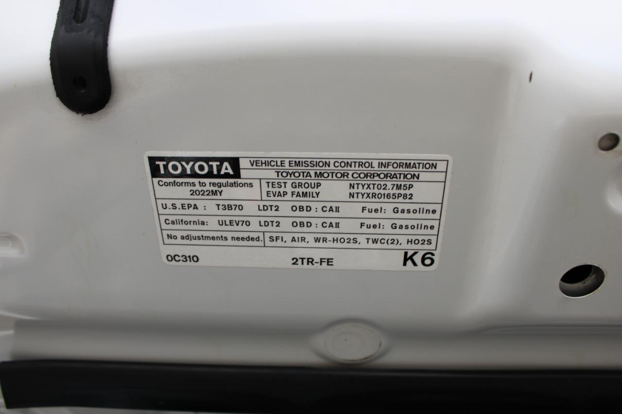 Toyota Tacoma SR5 Access Cab I4 6AT 2WD 2022
