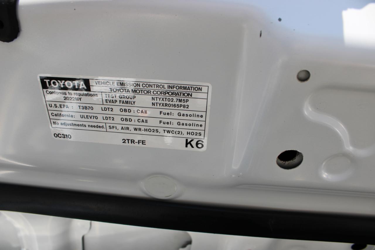 Toyota Tacoma SR5 Access Cab I4 6AT 2WD 2022