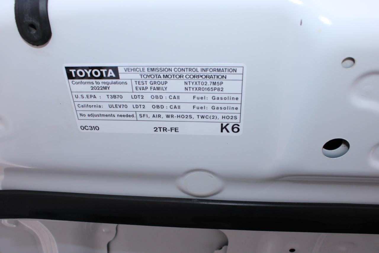 Toyota Tacoma SR5 Access Cab I4 6AT 2WD 2022