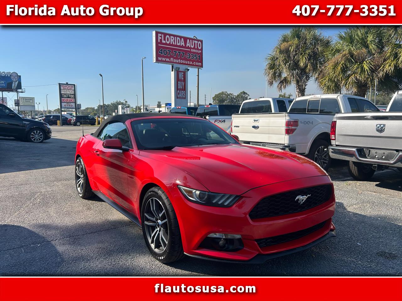 2016 Ford Mustang EcoBoost Premium Convertible