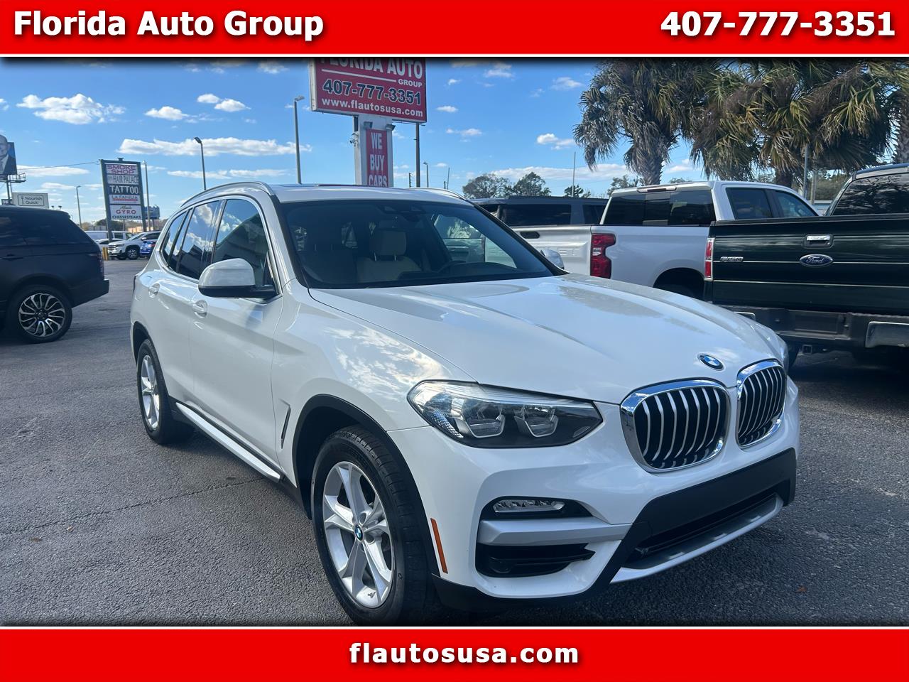 2019 BMW X3 sDrive30i