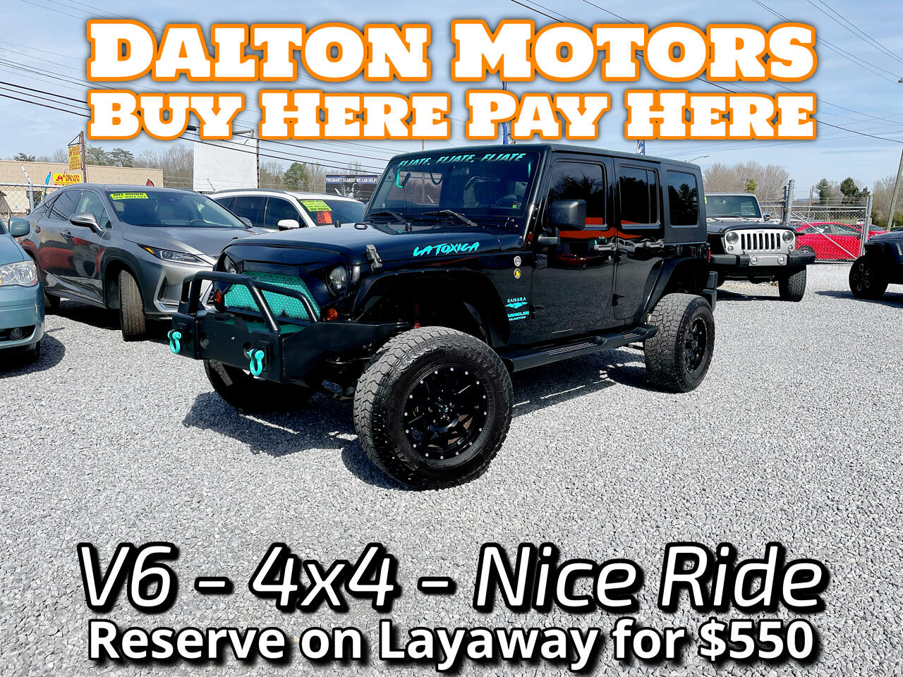Buy Here Pay Here 2009 Jeep Wrangler Unlimited Sahara 4WD for Sale in  Morristown TN 37814 Dalton Motors