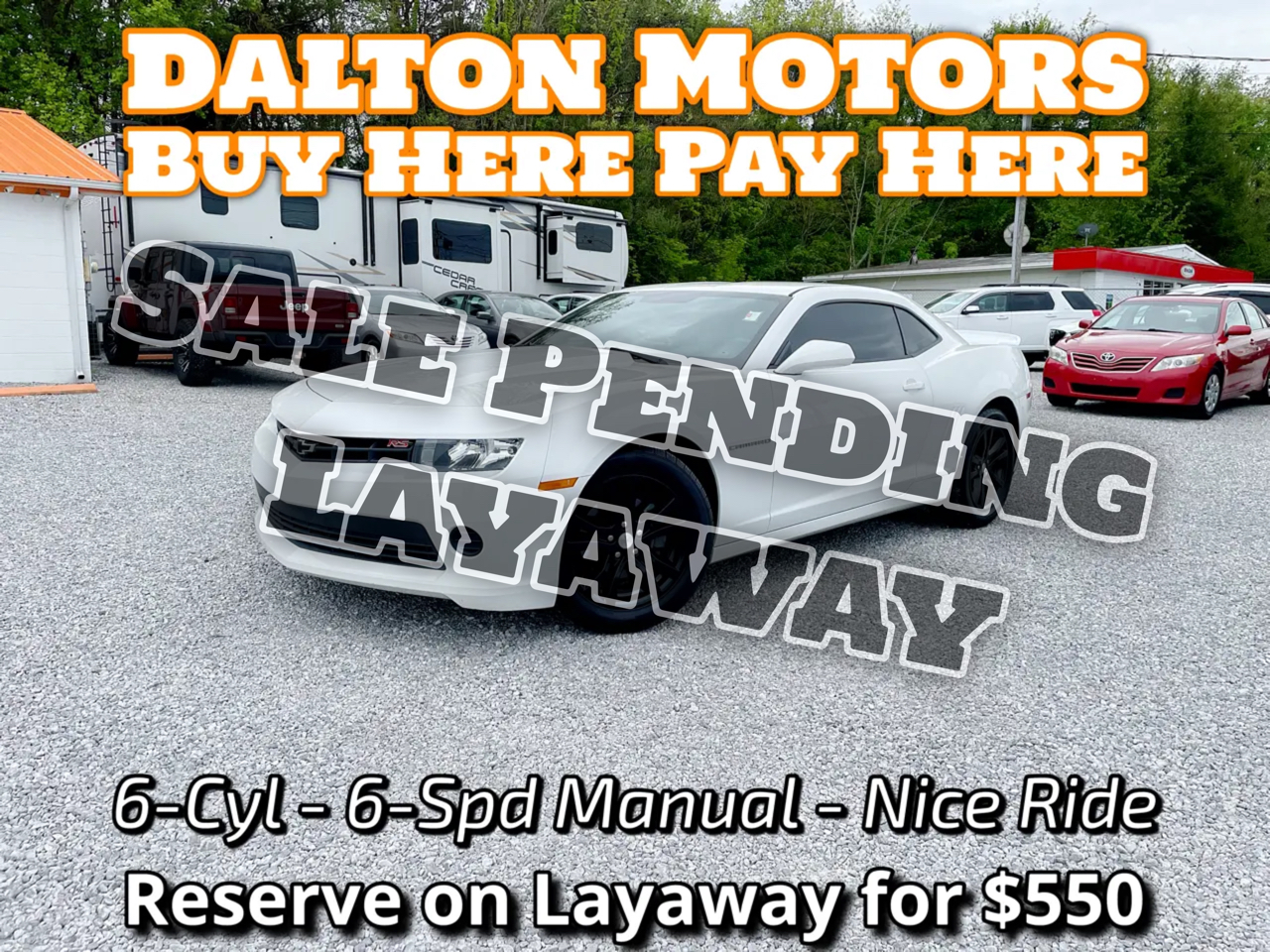 Buy Here Pay Here 2015 Chevrolet Camaro 1LS Coupe for Sale in