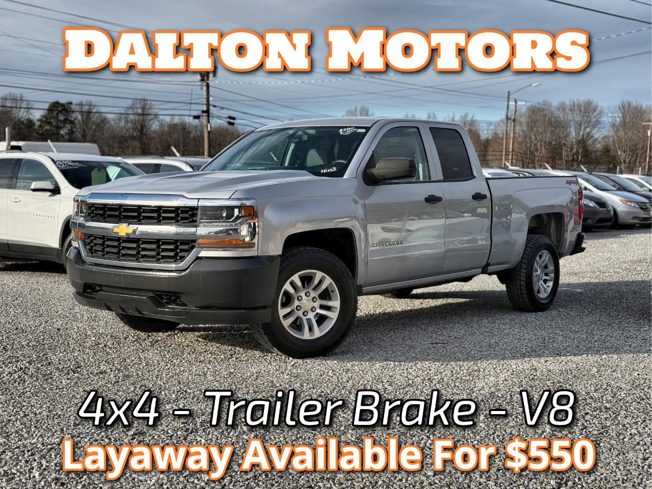 2018 Chevrolet Silverado 1500 Work Truck Double Cab 4WD