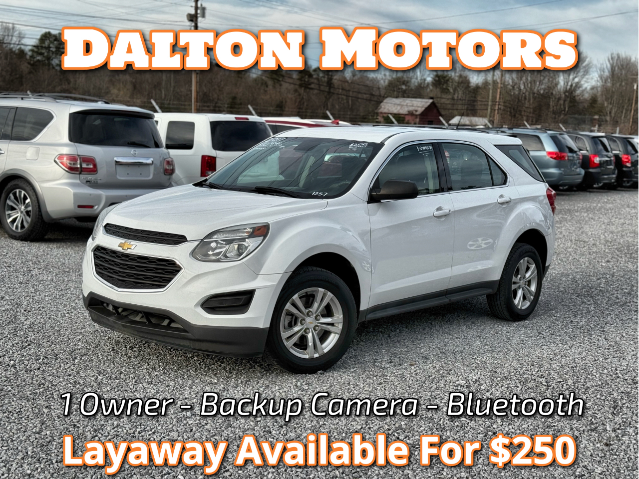 2017 Chevrolet Equinox LS 1 OWNER