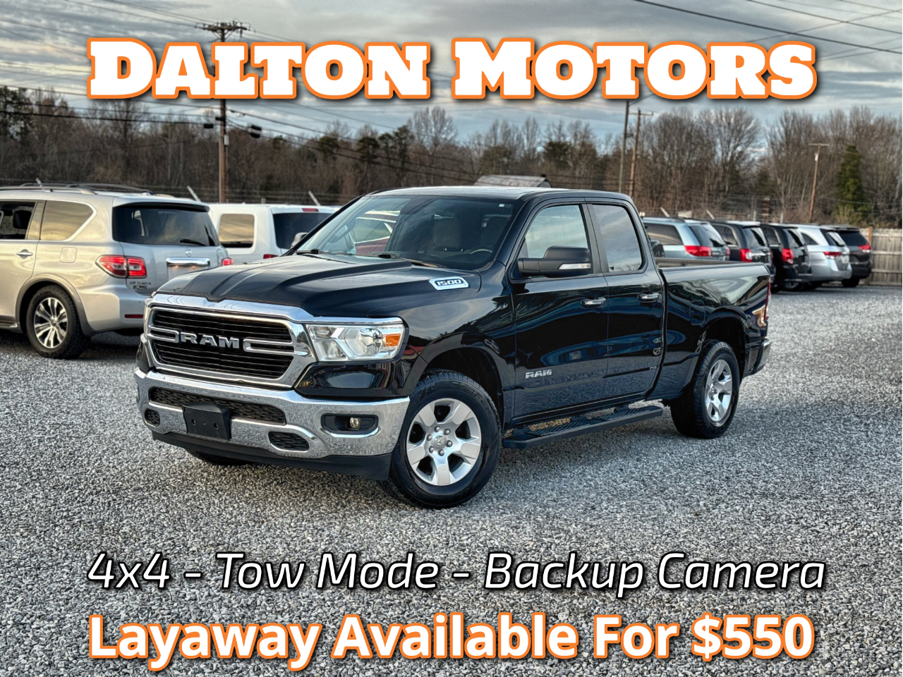 2020 RAM 1500 Big Horn Quad Cab 4WD