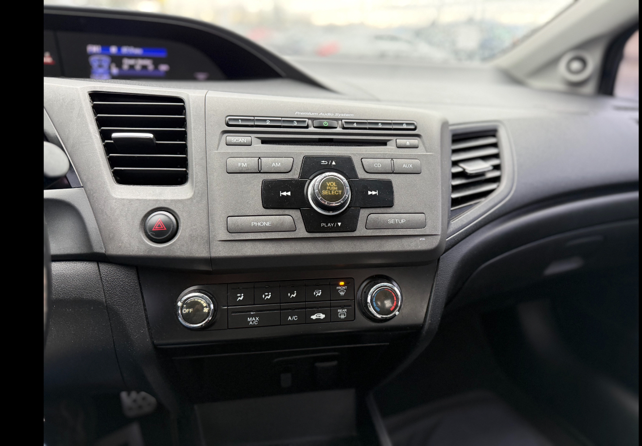 Honda Civic Si Coupe 6-Speed MT 2012