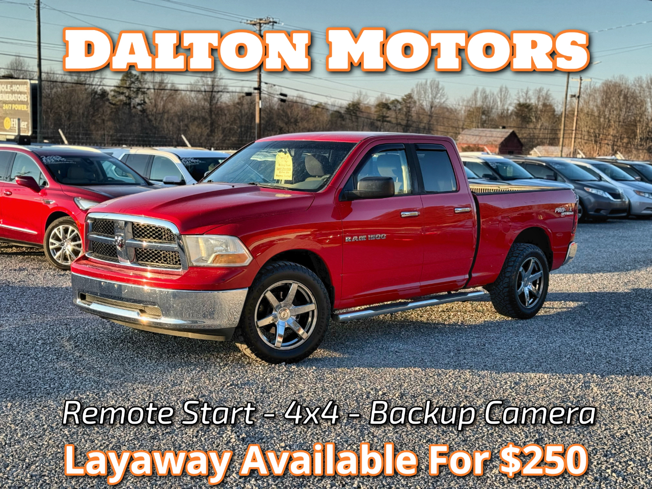 2012 RAM 1500 SLT Quad Cab 4WD