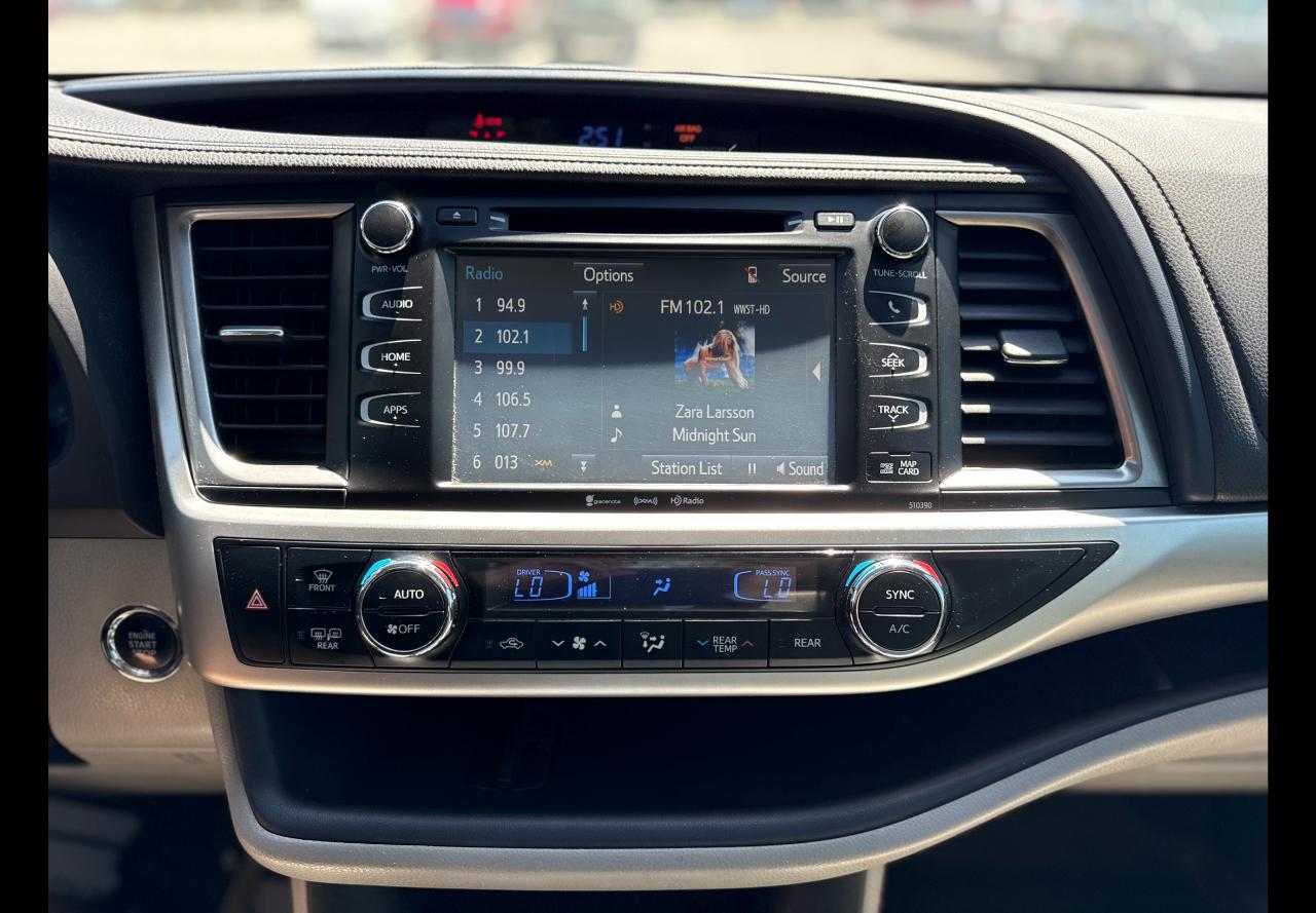 Toyota Highlander XLE 2018